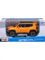 Maisto Jeep Renegade Arancione Scala 1:24