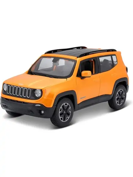 Maisto Jeep Renegade Arancione Scala 1:24