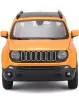 Maisto Jeep Renegade Arancione Scala 1:24