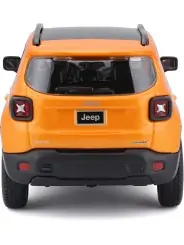 Maisto Jeep Renegade Arancione Scala 1:24