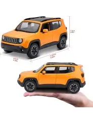 Maisto Jeep Renegade Arancione Scala 1:24