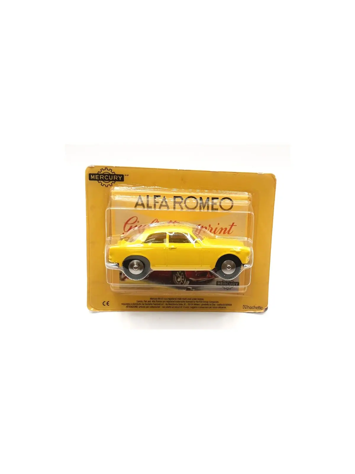 Mercury Alfa Romeo Giulietta Sprint Gialla Scala 1/48