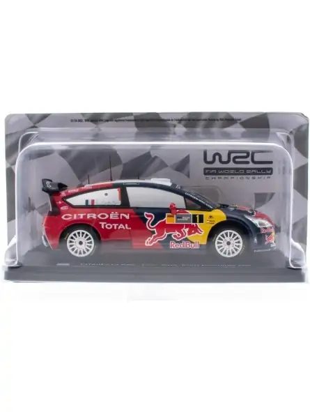 Citroen C4 WRC Loeb Elena Rallye 2008 Scala 1/24