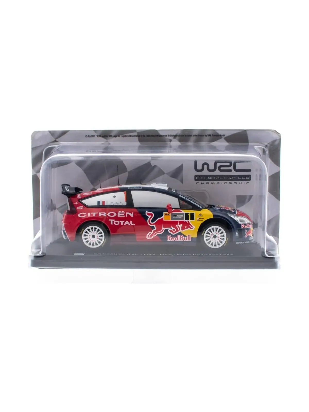 Citroen C4 WRC Loeb Elena Rallye 2008 Scala 1/24