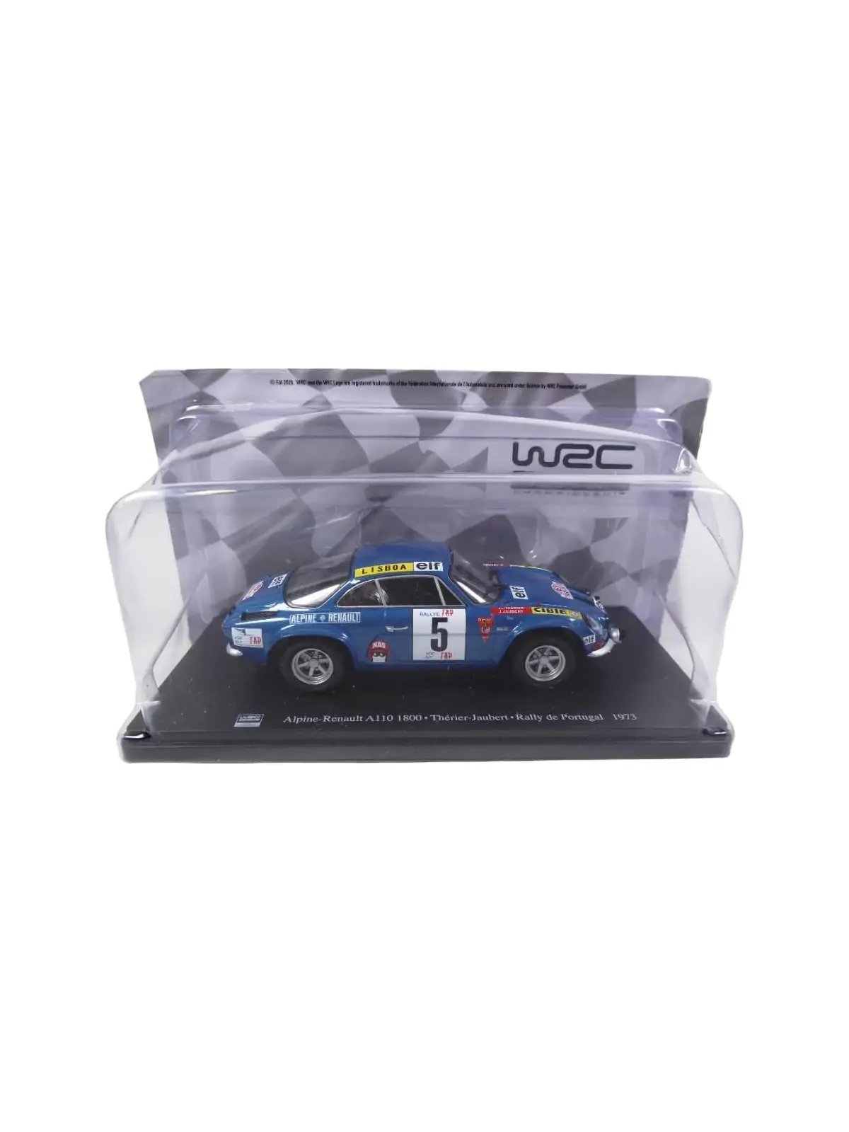 Alpine Renault A110 1800 Therier Jaubert Rally 1973 Scala 1/24