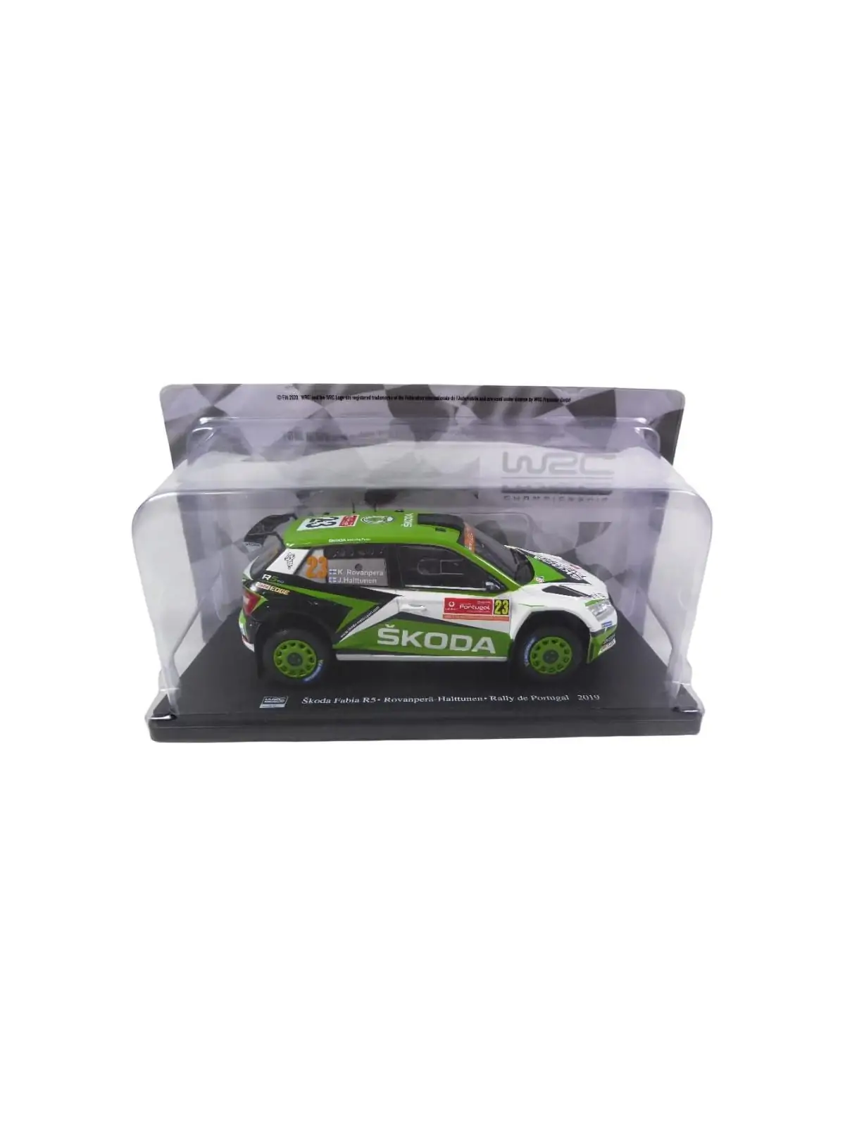 Skoda Fabia R5 Rovanpera Halttunen 2019 Scala 1/24