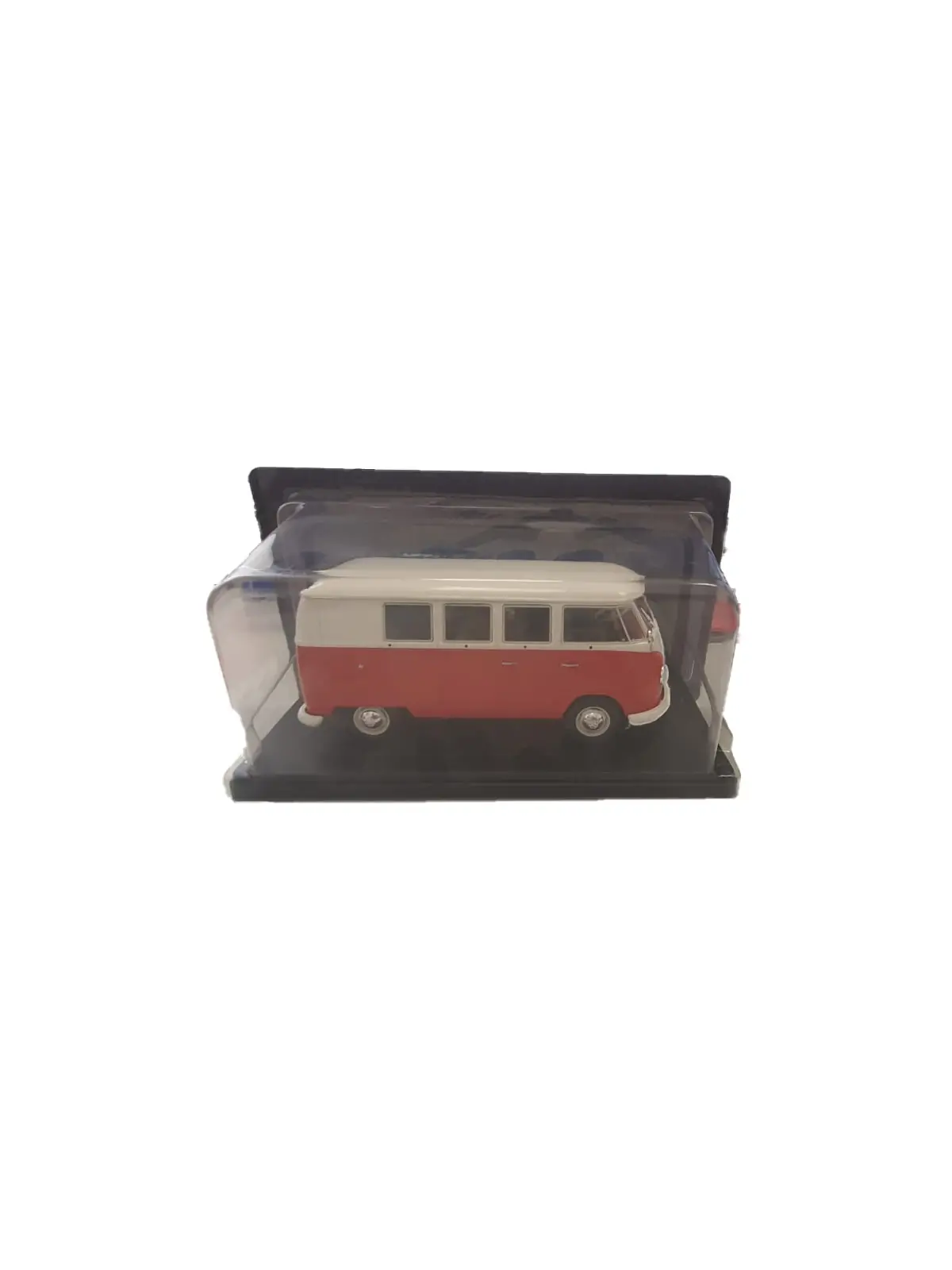 Volkswagen T1 Split Screen Kombi Minibus Rosso Scala 1/24