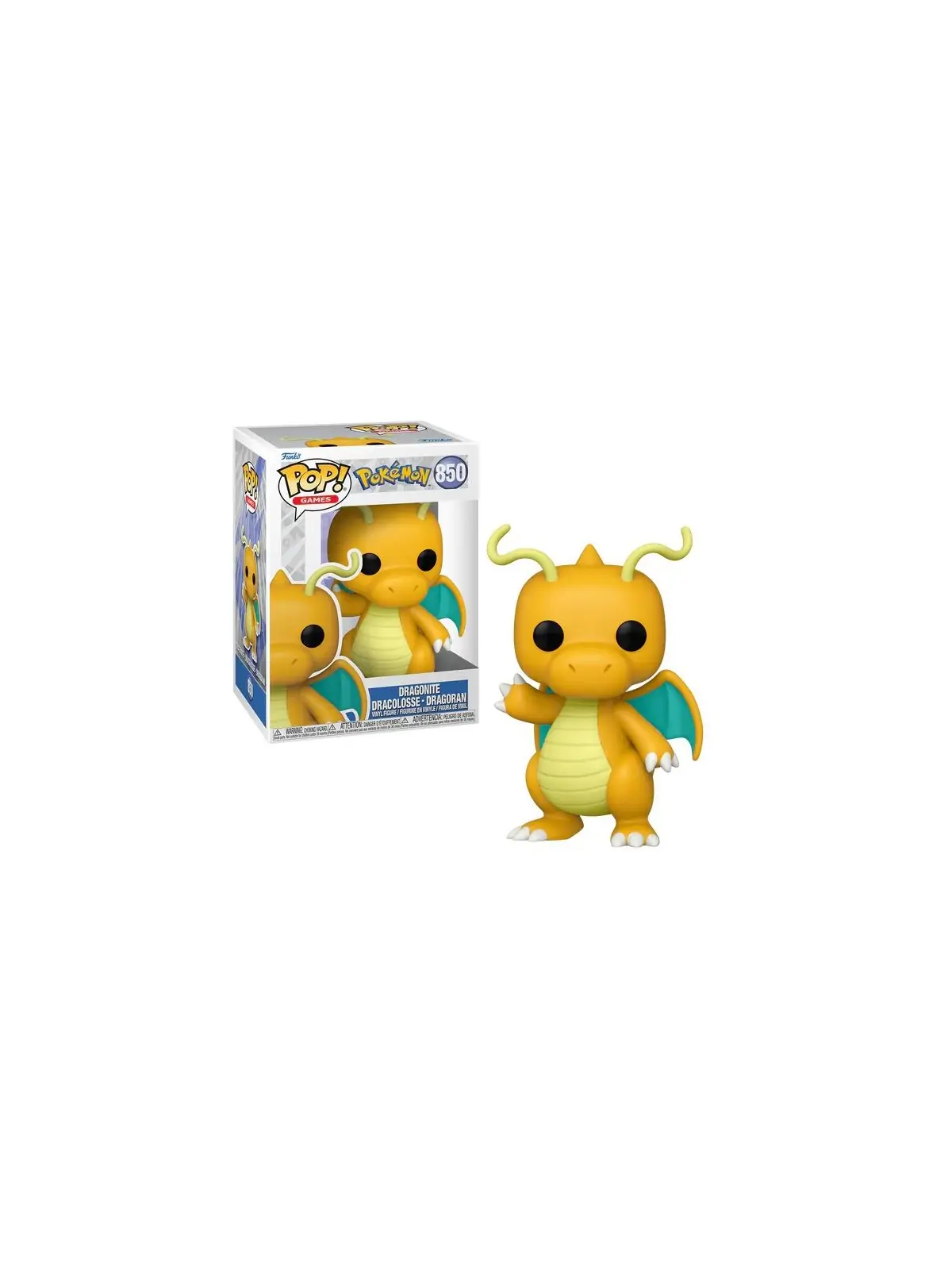 Funko Pop Pokemon Dragonite 850