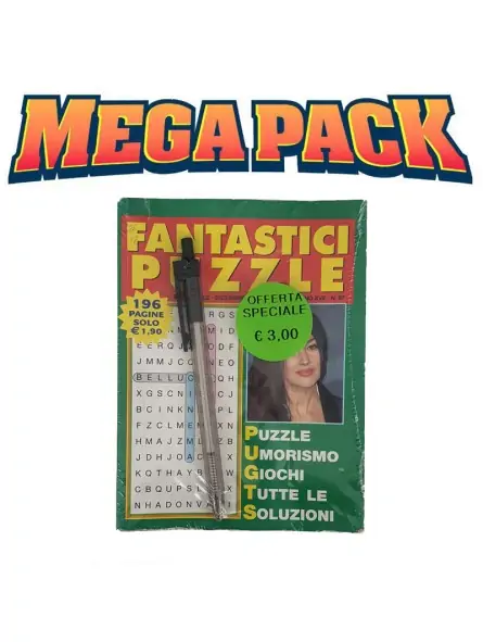 Raccolta Puzzle Pocket Maxi Pack con Penna PVP 3.00