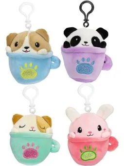 Peluche Kawaii Bagclip Cupcake Animals 10 cm