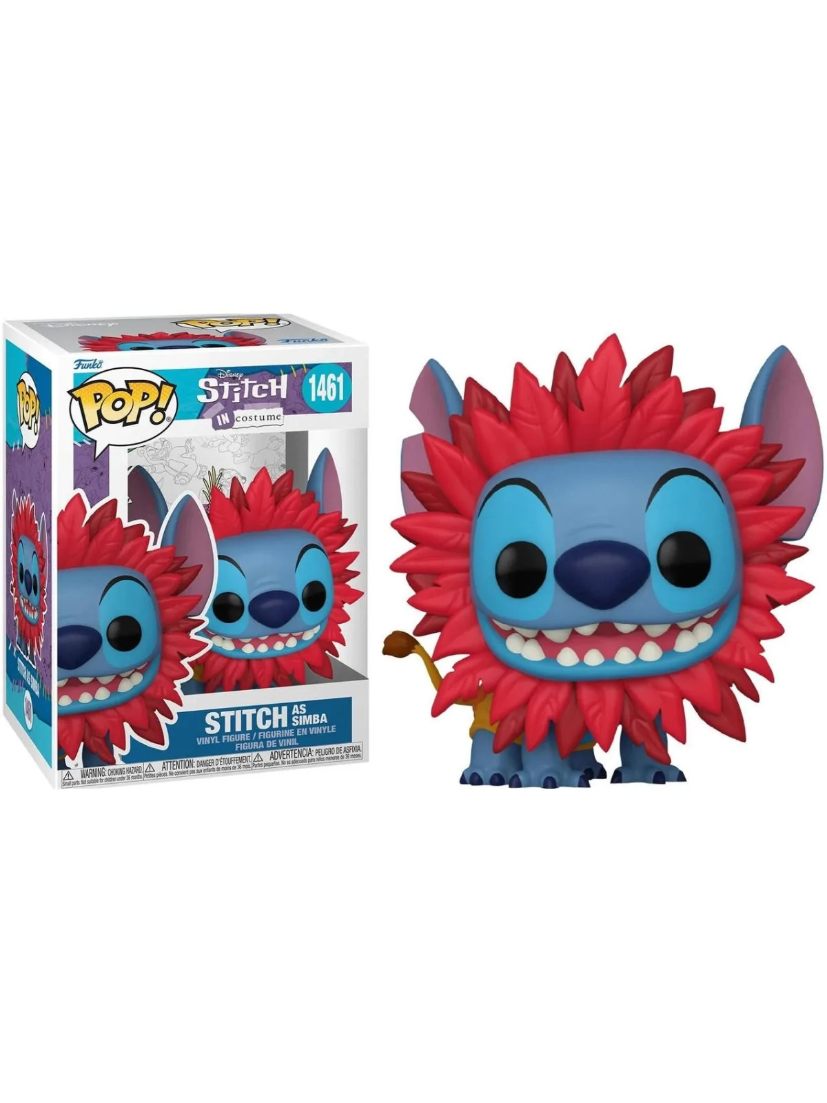 Funko Pop Disney Stitch con Simba 1461