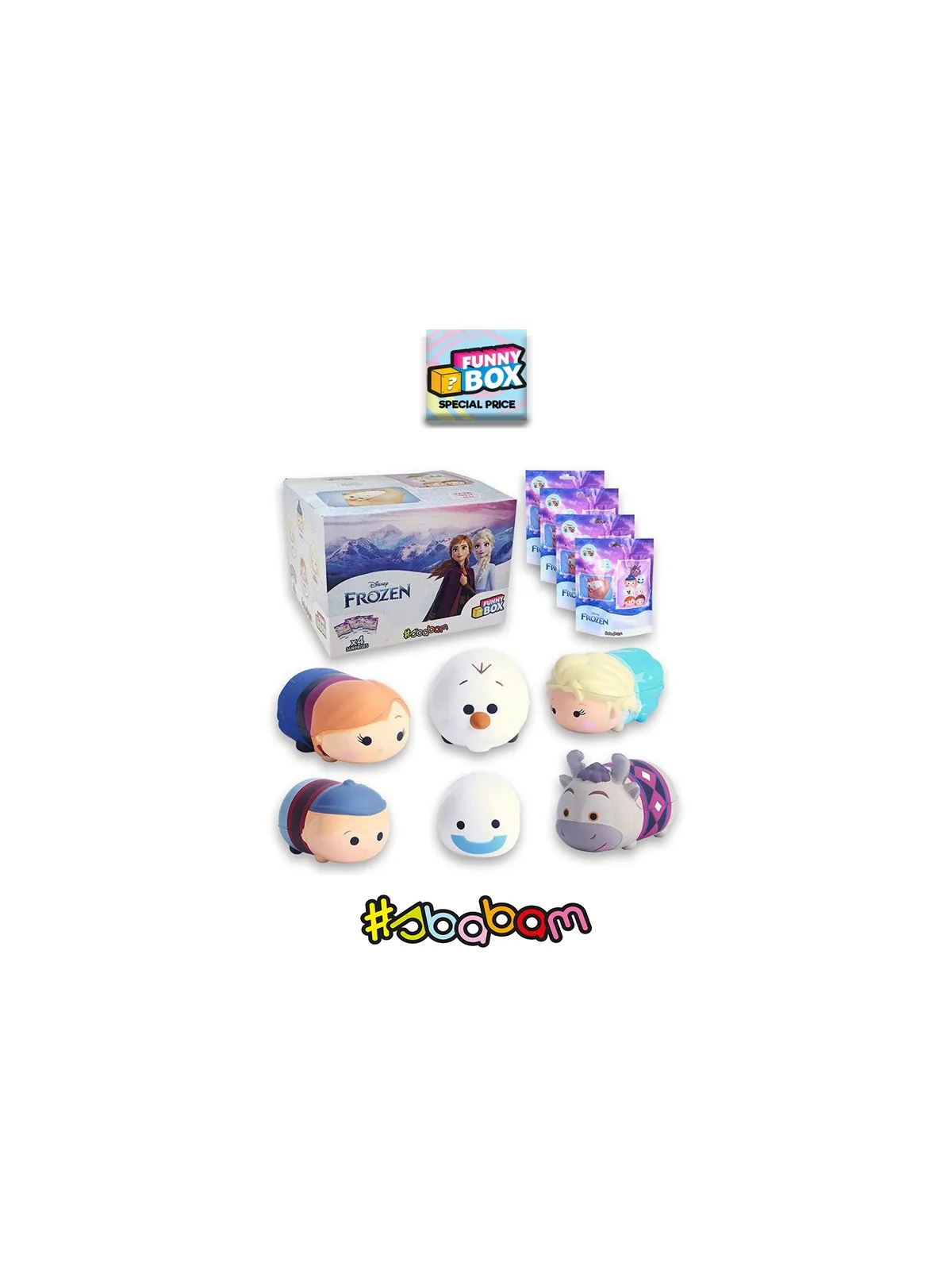 Funny Box Frozen Squishy Tsum Tsum