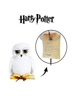 Peluche Harry Potter Edvige con Lettera 18 cm