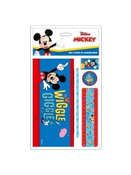 Disney Mickey Set 5 pezzi di Cancelleria