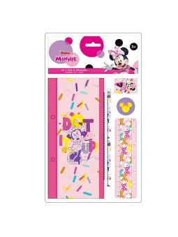 Disney Minnie Set 5 Pezzi di Cancelleria