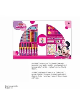 Disney Minnie Valigetta 52 Pcs