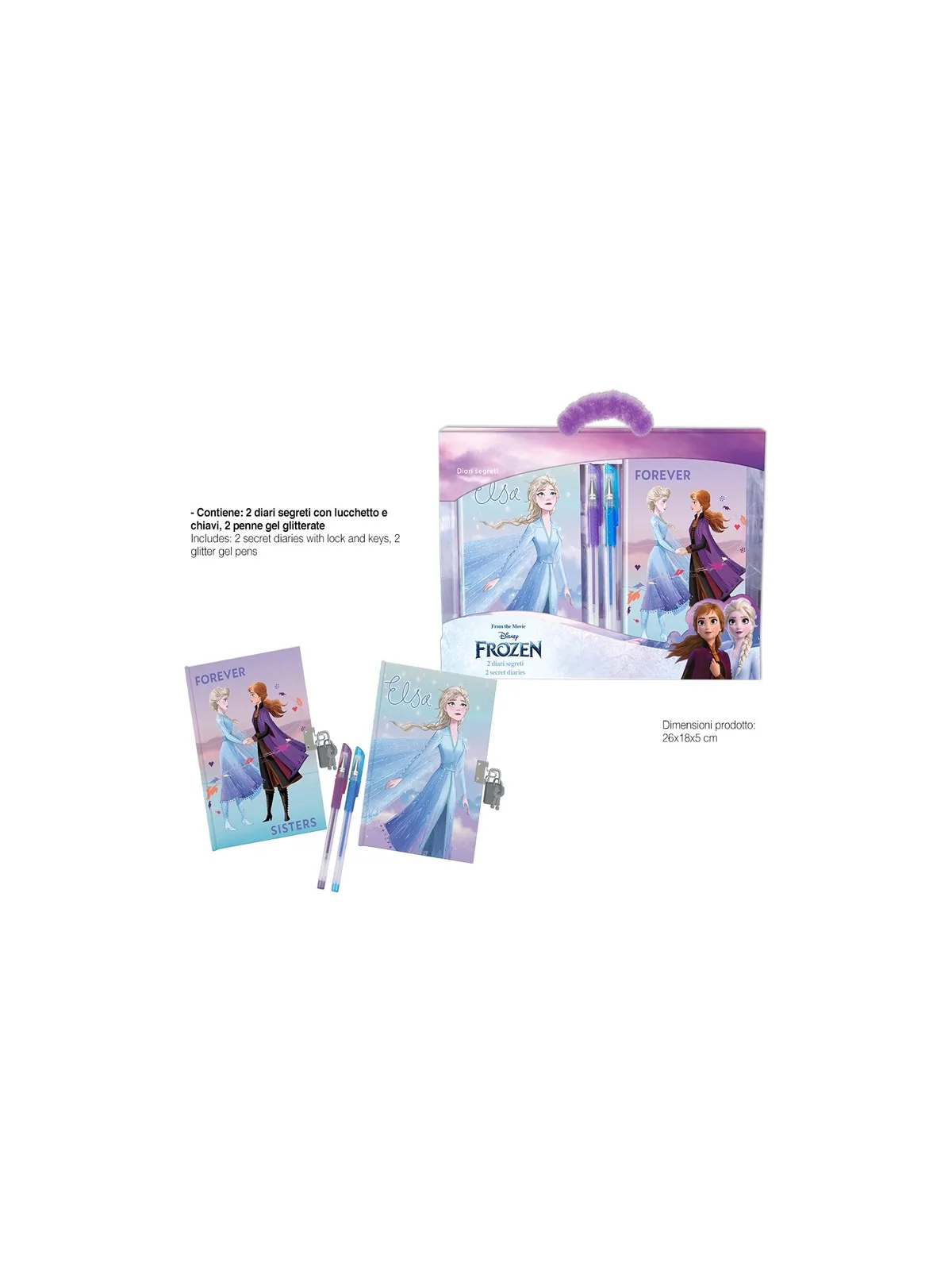 Disney Frozen Set Diari e Penne