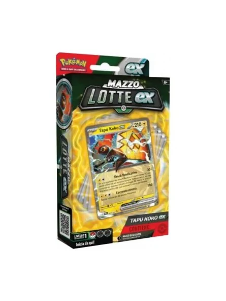 Pokemon Mazzi Lotte Koko Ex e Fogliaferrea EX