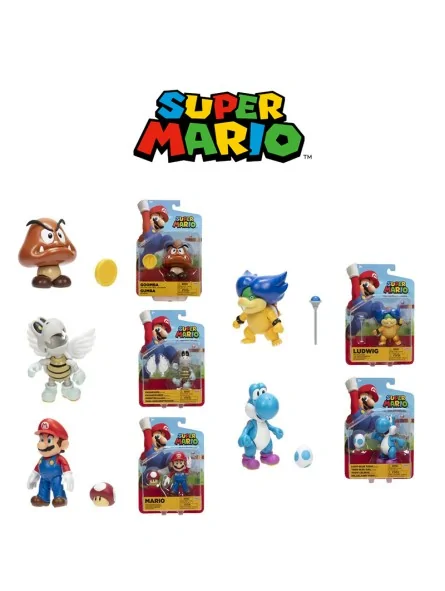 Super Mario Blister Personaggi 10 cm