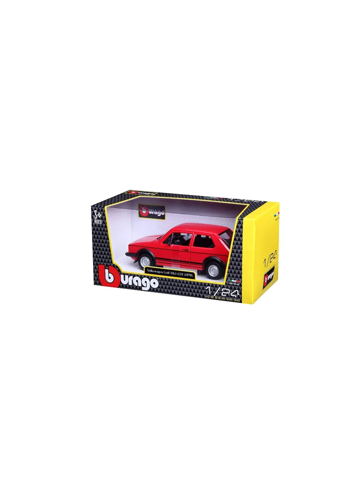 Burago Volkswagen Golf MK1 GTI 1979 Scala 1/24