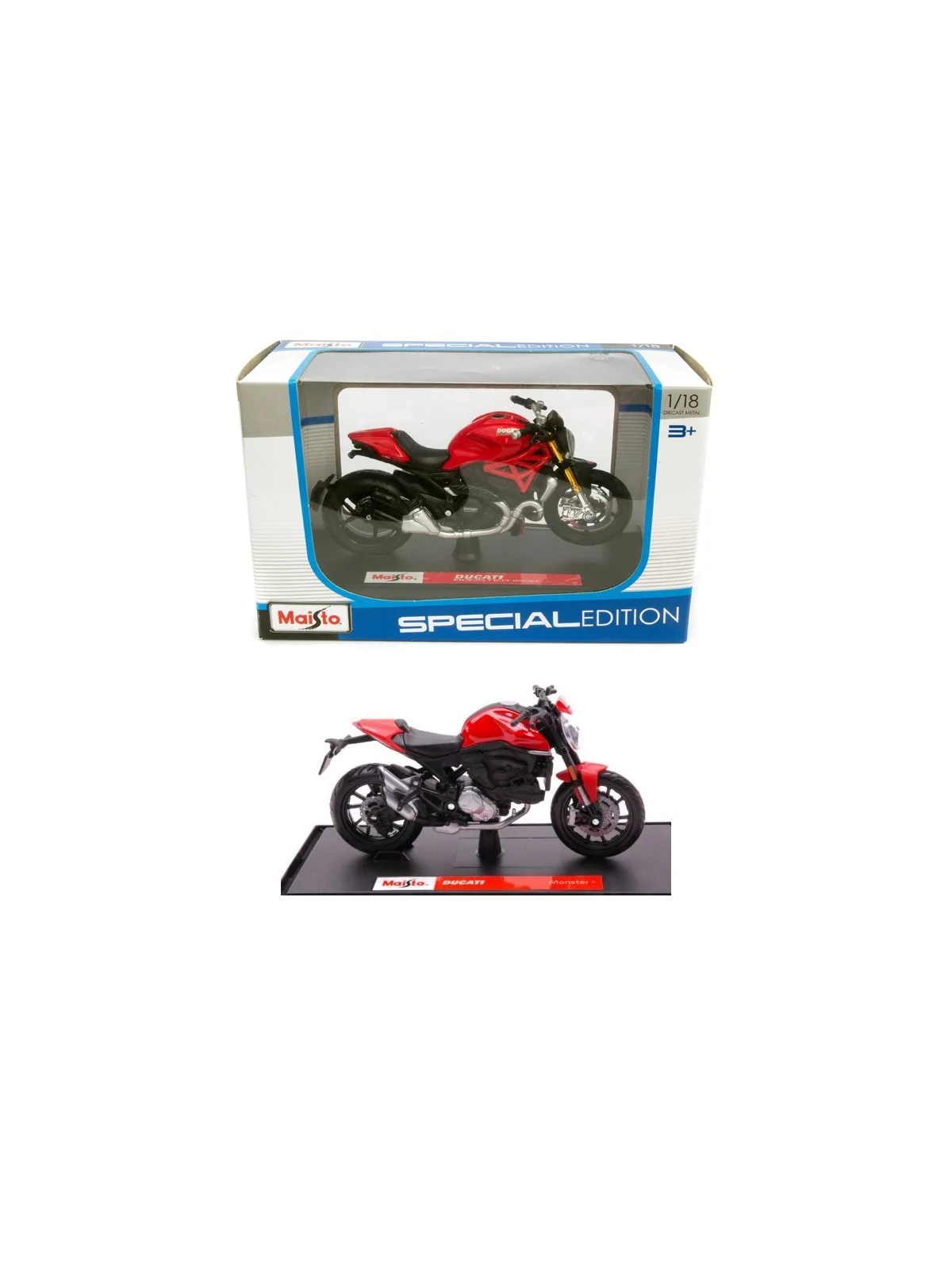 Maisto Ducati Monster Scala 1/18