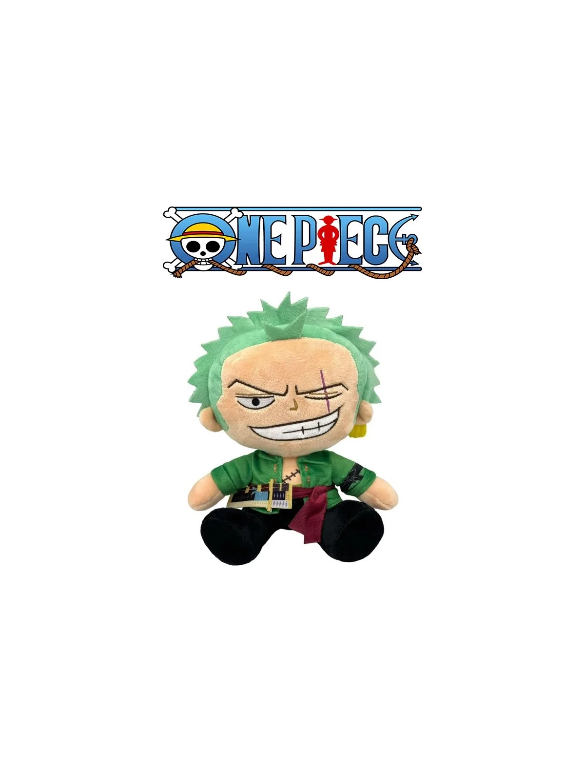 Peluche One Piece Seduto Zoro 25 cm