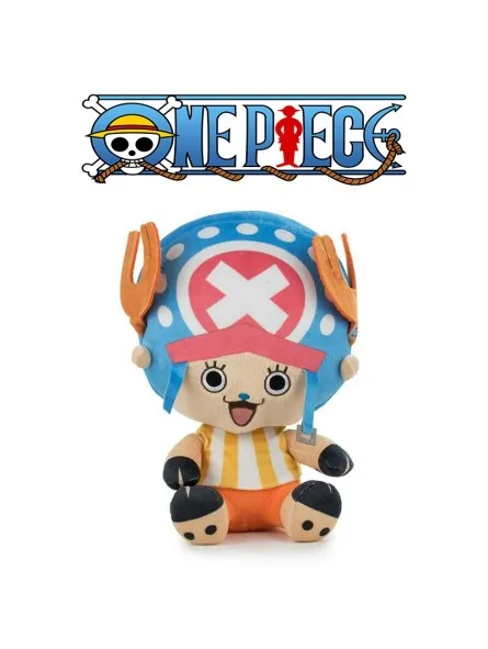 Peluche One Piece Seduto Chopper 25 cm