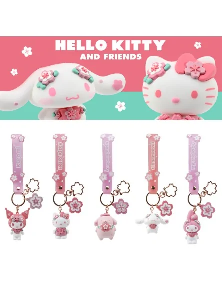 YuMe Portachiavi Hello Kitty and Friends Sakura Series