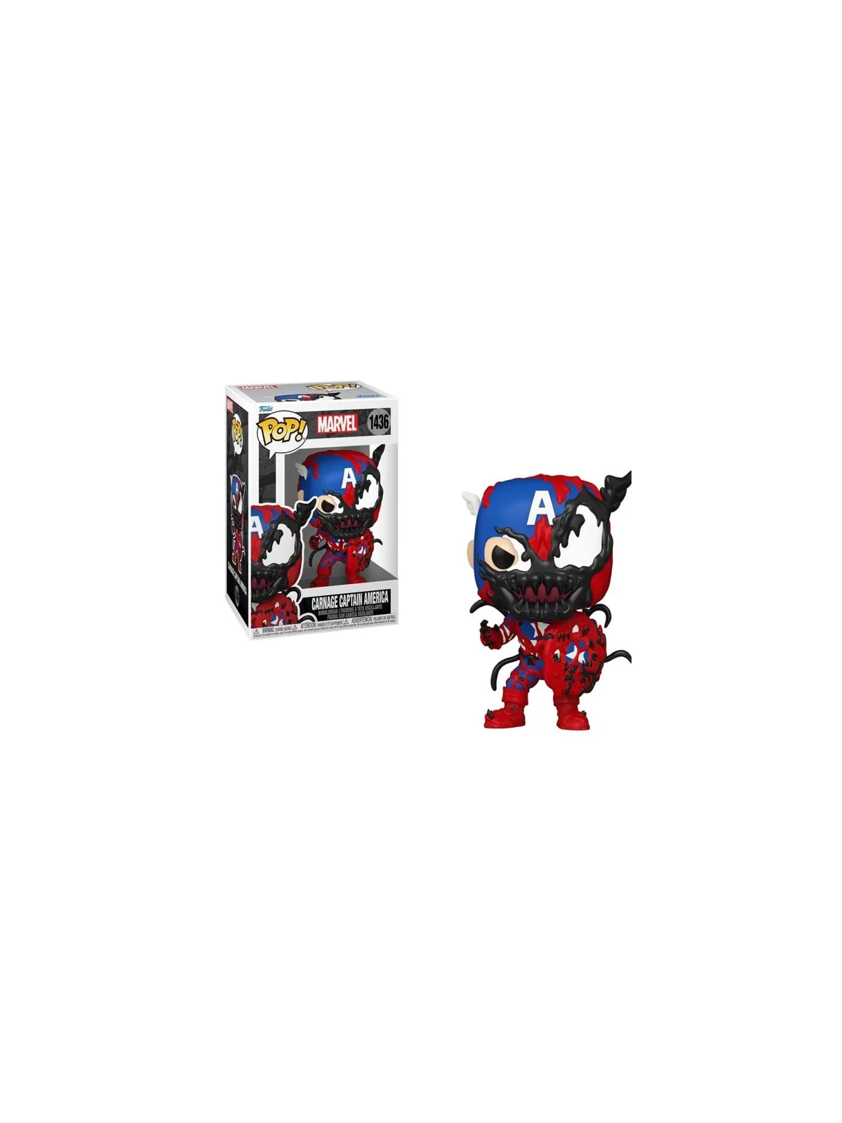 Funko Pop Marvel Carnage Captain America 1436