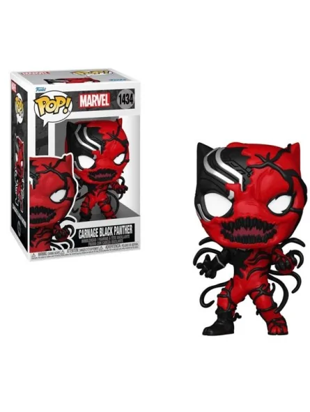 Funko Pop Marvel Carnage Black Panther 1434