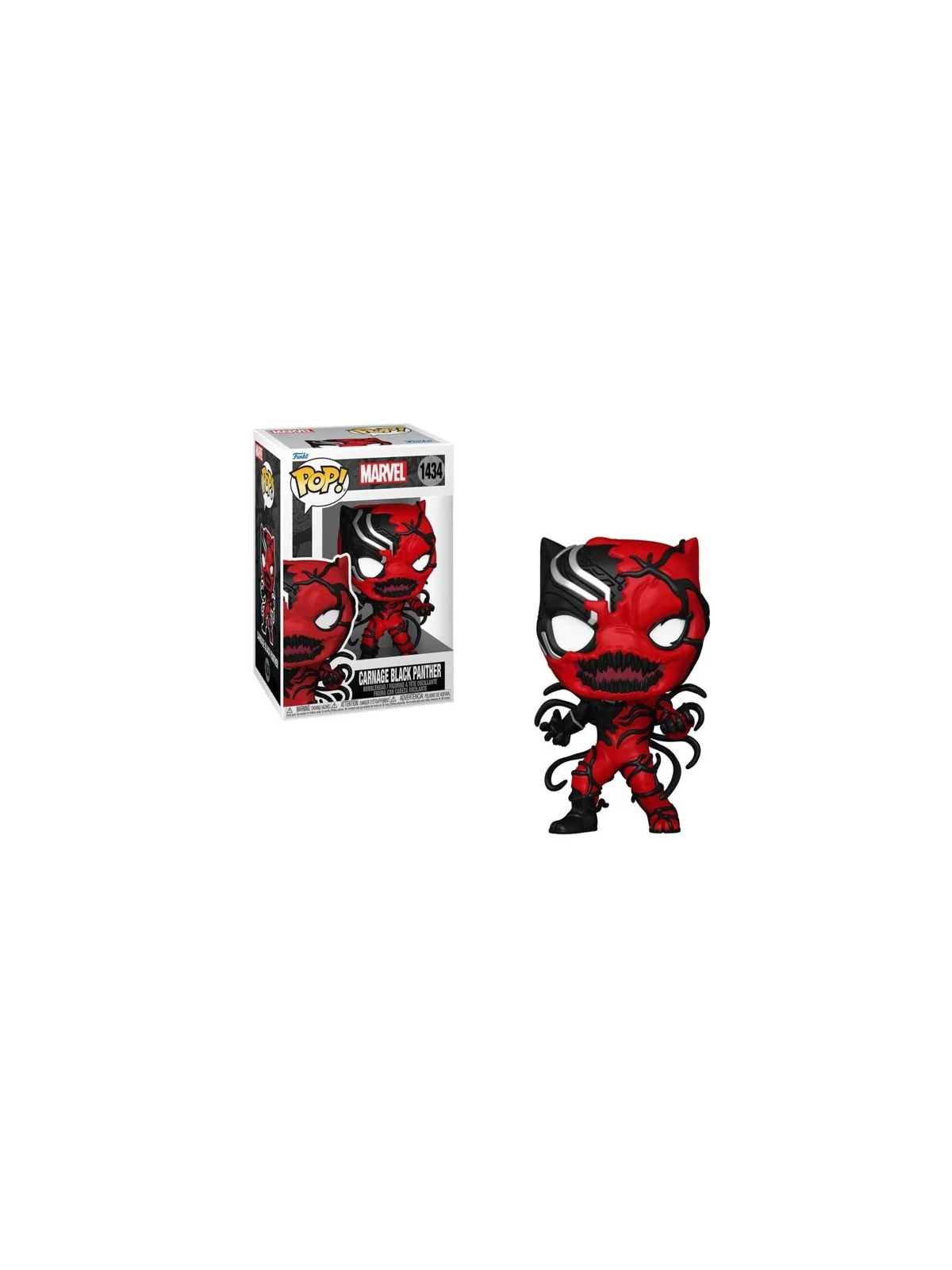 Funko Pop Marvel Carnage Black Panther 1434