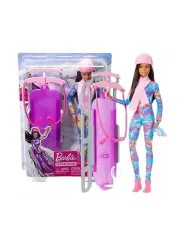 Barbie Doll con Slittino 30 CM