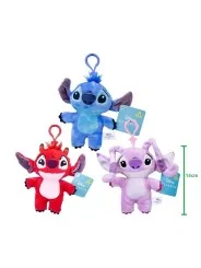 Peluche Clip Disney Lillo & Stitch in Piedi 14 cm