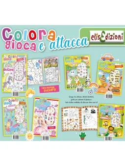 Colora Gioca e Attacca Elis Edizioni