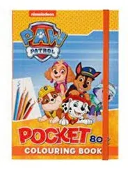 Paw Patrol Pocket Colouring Book