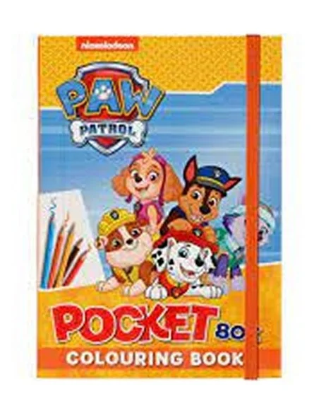 Paw Patrol Pocket Colouring Book