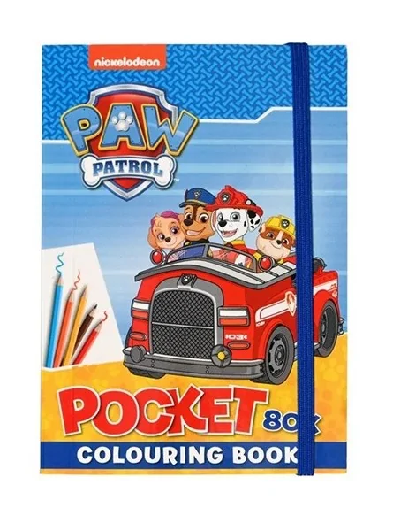 Paw Patrol Pocket Colouring Book