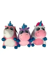 Peluche Squishy Mucca Unicorno 30 cm