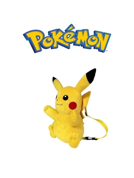 Peluche Zaino Pokemon Pikachu 35 cm