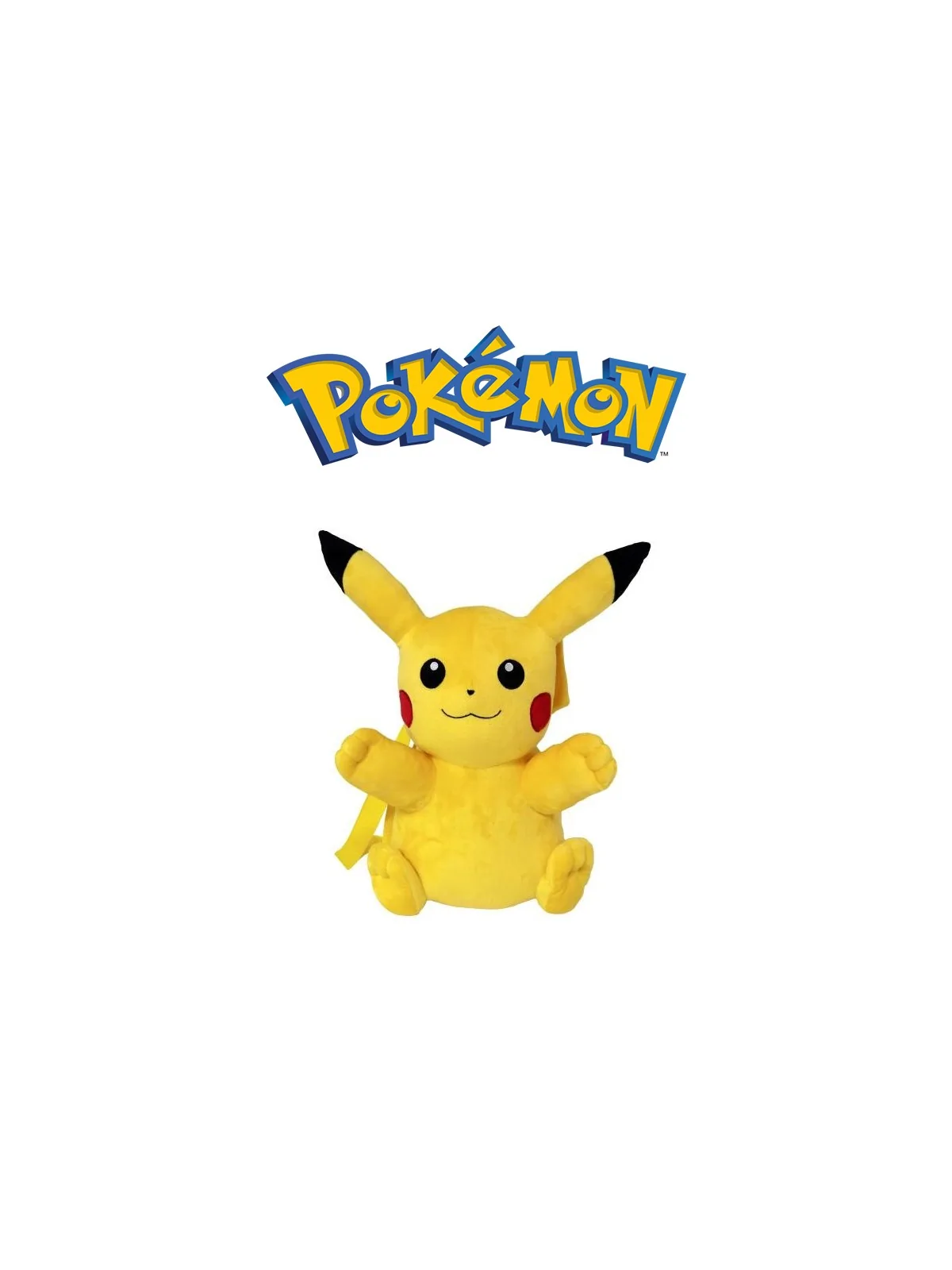 Peluche Zaino Pokemon Pikachu 35 cm