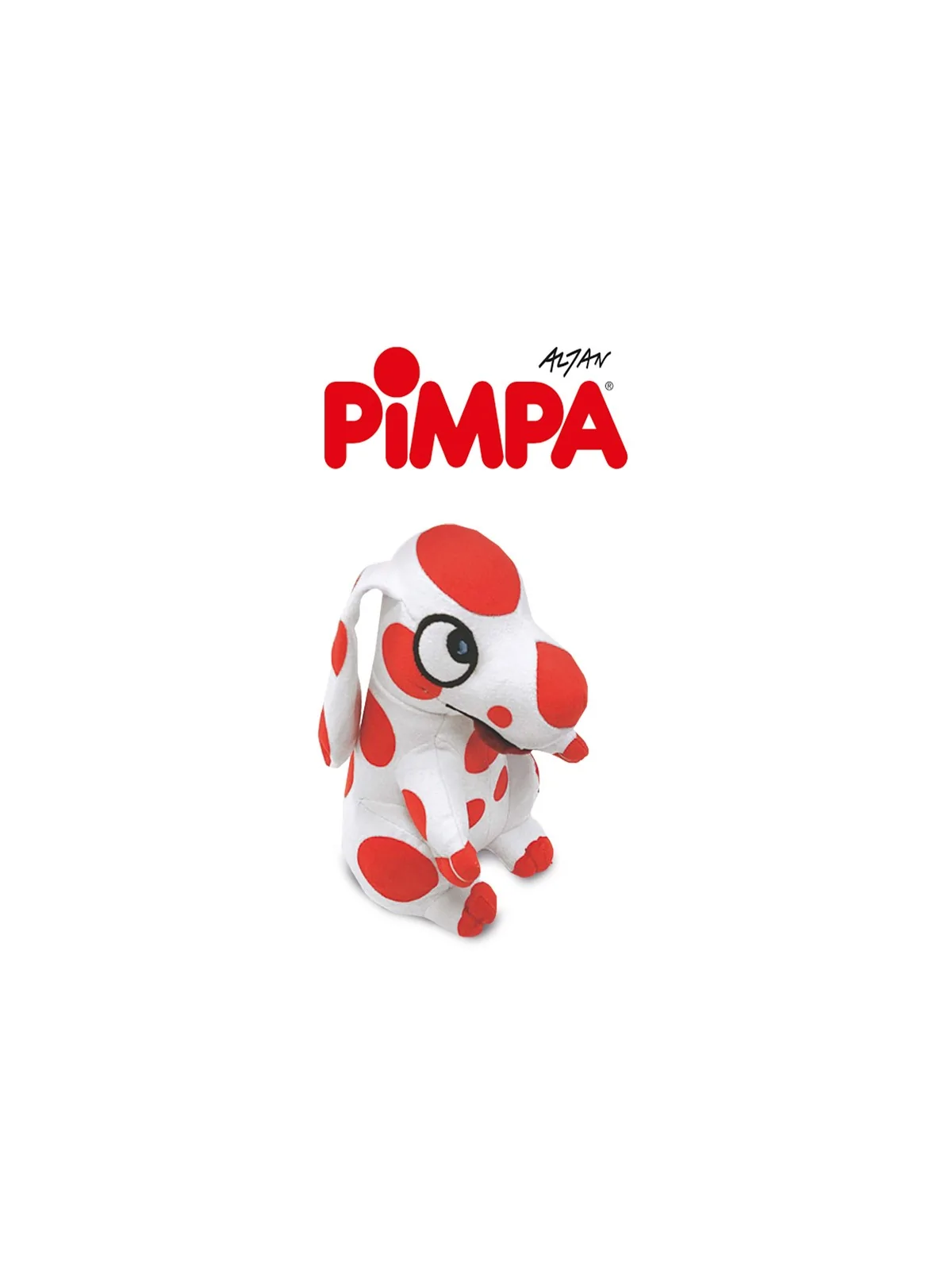 Peluche Pimpa in Piedi 25 cm