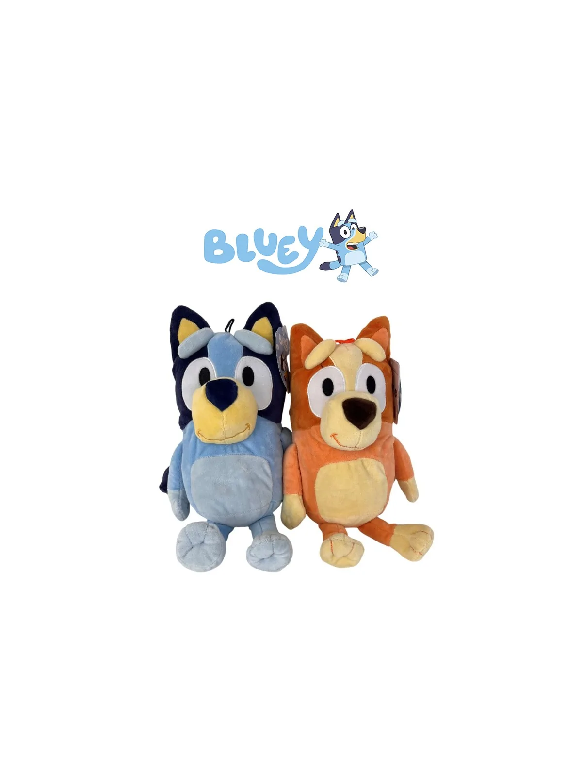 Peluche Bluey & Bingo con Taschino 28 cm