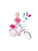 Lauren Teenage Doll on Bike