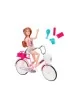 Lauren Teenage Doll on Bike