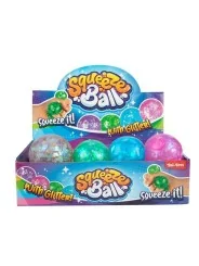 Squeeze Ball Sparkle With Glitter