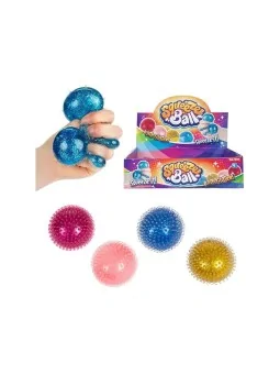 Squeeze Ball con Glitter