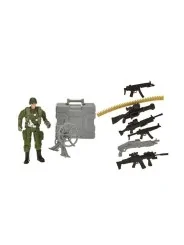 Alfafox Soldier Playset con Accessori