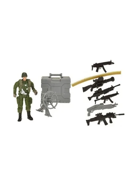 Alfafox Soldier Playset con Accessori