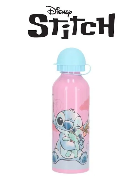 Disney Stitch Set Porta Merenda con Borraccia 500 ML