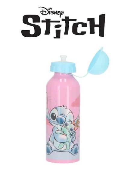 Disney Stitch Set Porta Merenda con Borraccia 500 ML